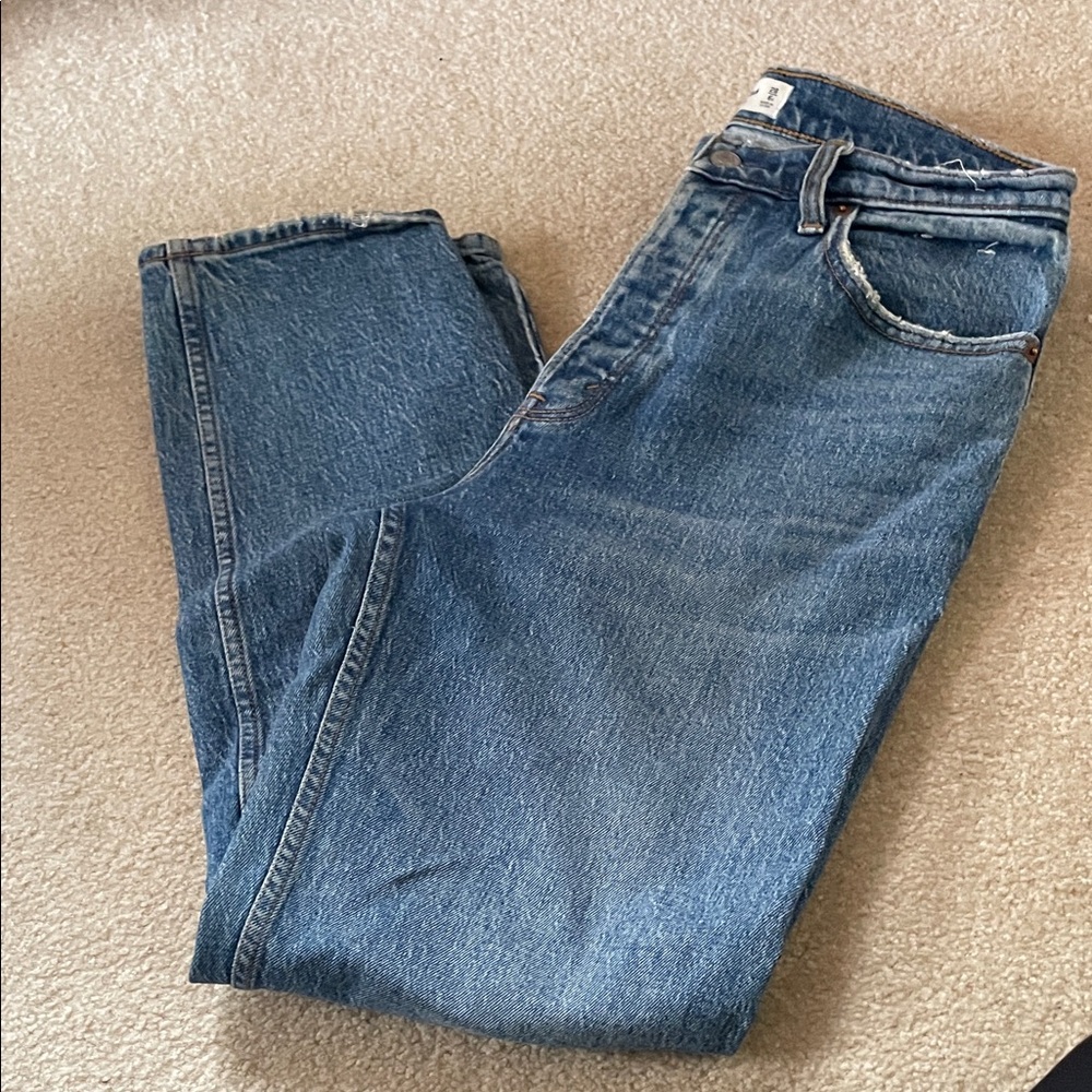Abercrombie & Fitch The Dad High Rise Jeans